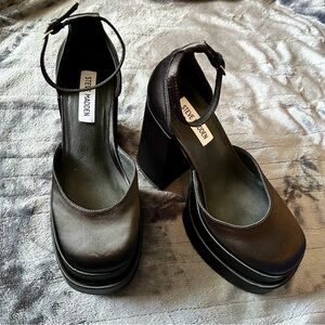 Steve Madden Charlize Satin Heels Pumps